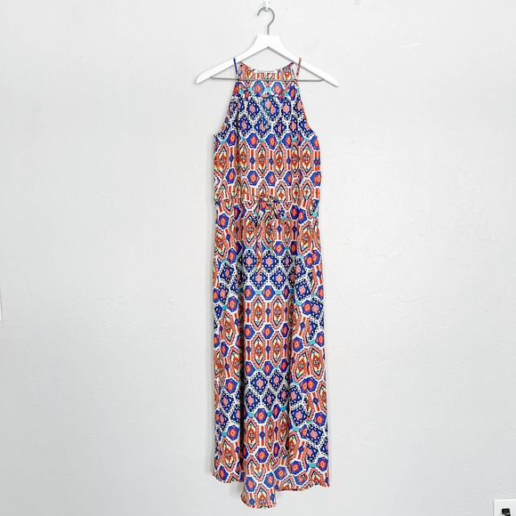 Collective Concepts Dresses & Skirts - Collective Concepts Patterned Halter Maxi Dress Small
